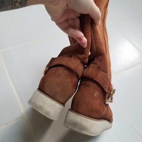 Coach Virtue Suede Boot Pull On 8 - Picture 4 of 12